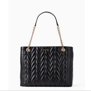 NWT Kate Spade Briar Lane quilted black bag